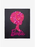Barbie Afro Barbie Swirl Silhouette Throw Blanket, , hi-res
