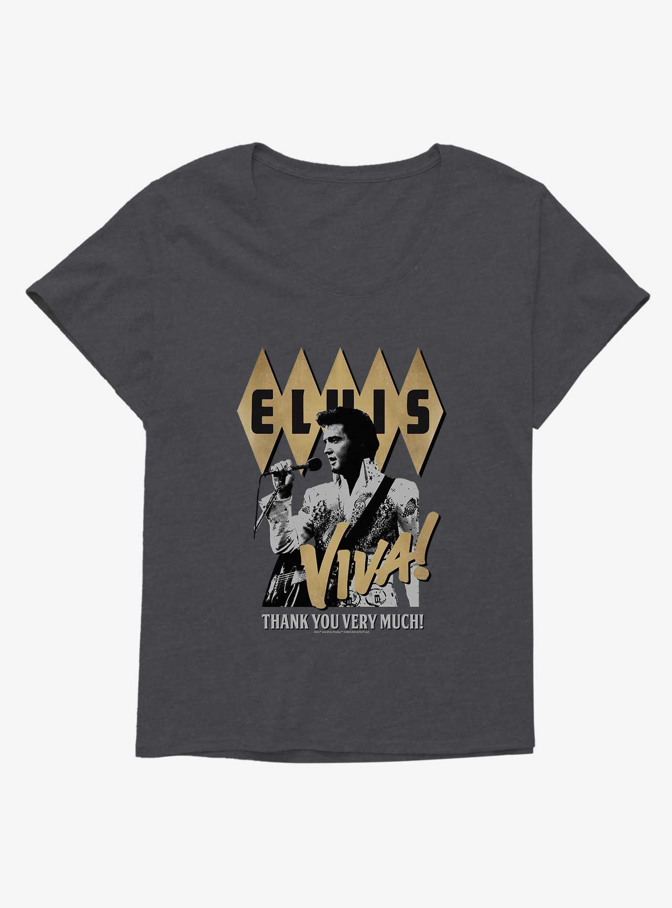 Elvis Viva! Girls T-Shirt Plus Size, , hi-res
