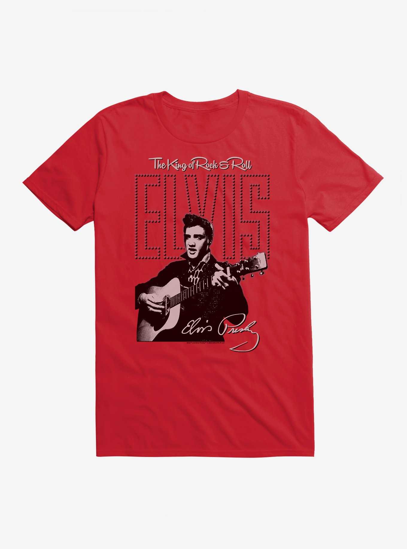 Elvis The King Of Rock & Roll T-Shirt, , hi-res