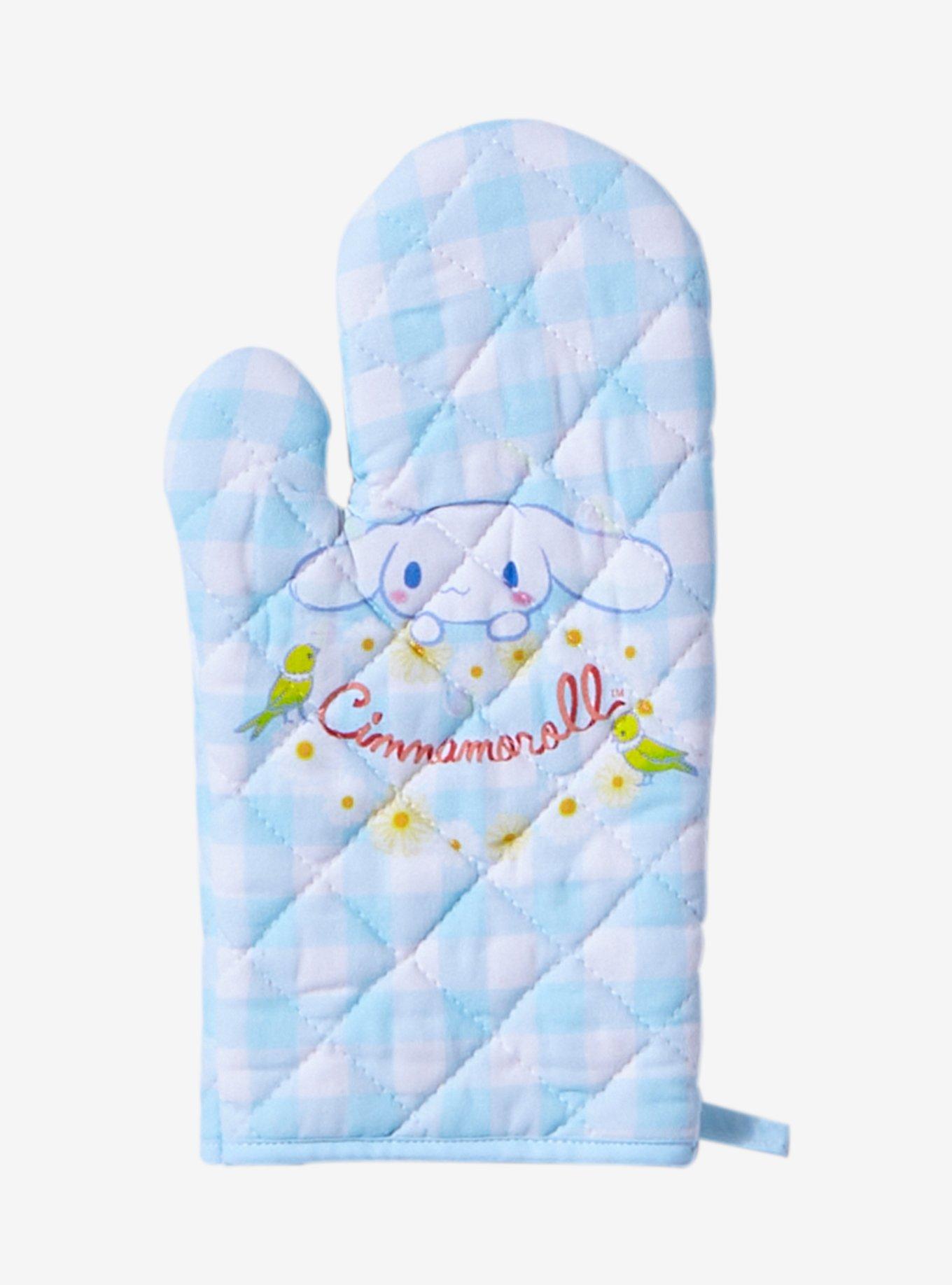 Cute Cinnamoroll Oven Mitts 1 Pair Cooking Gloves for Cooking Baking  Grilling