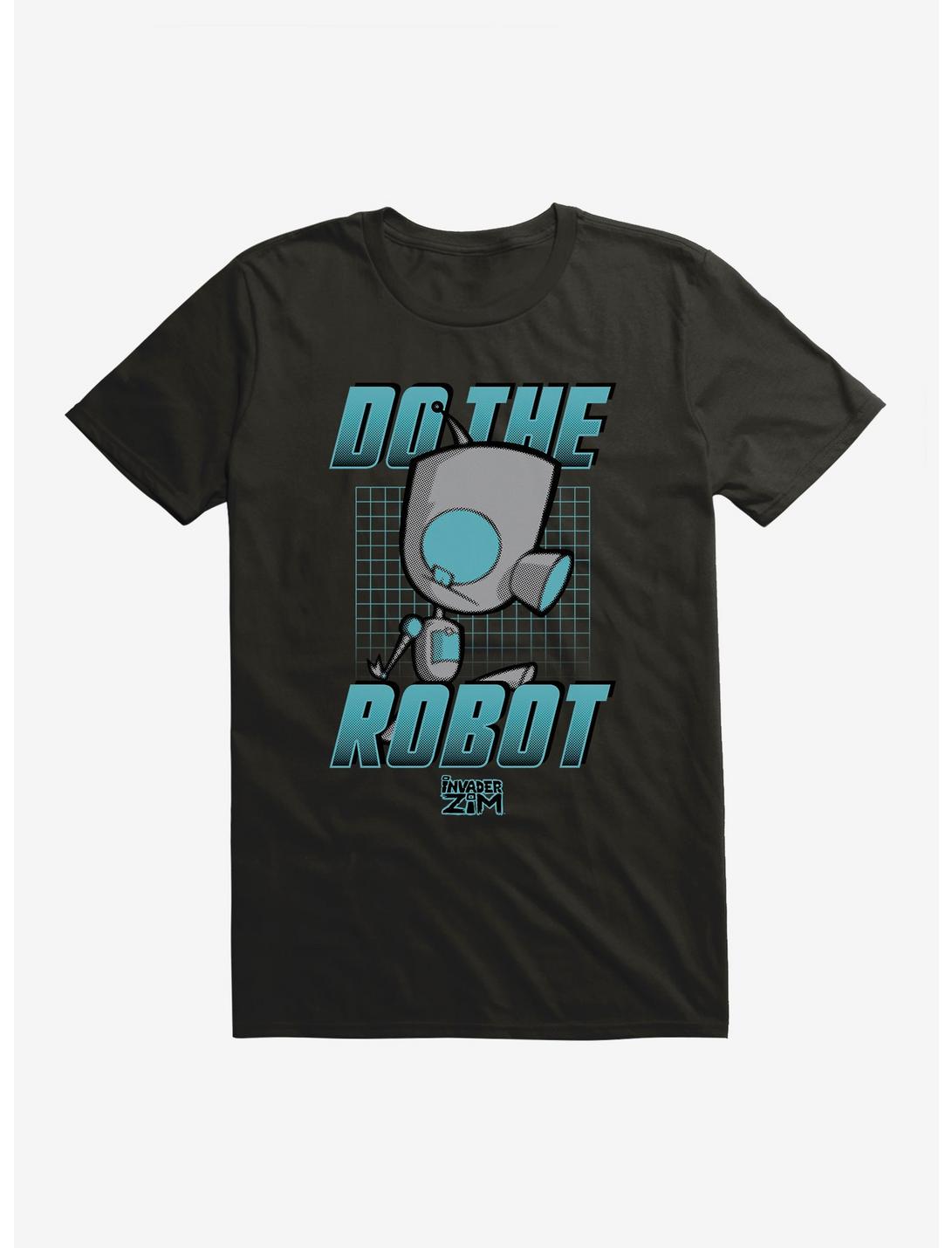Invader Zim Do The Robot T-Shirt, BLACK, hi-res