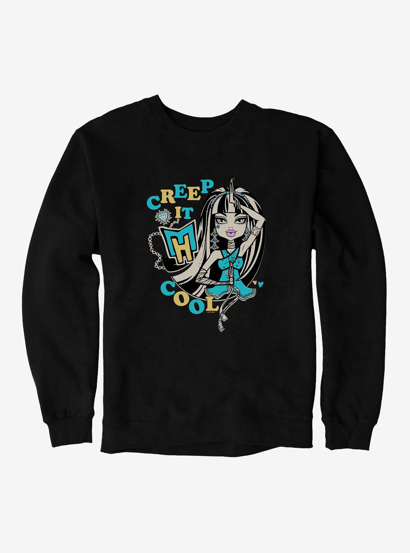 Monster High Creep It Cool Cleo Sweatshirt, BLACK, hi-res