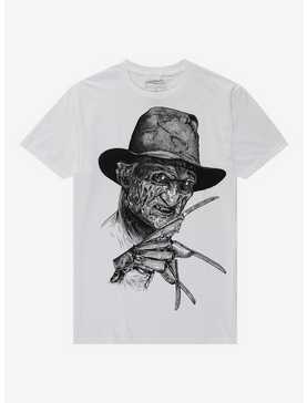 A Nightmare On Elm Street Black & White Jumbo Print T-Shirt, , hi-res