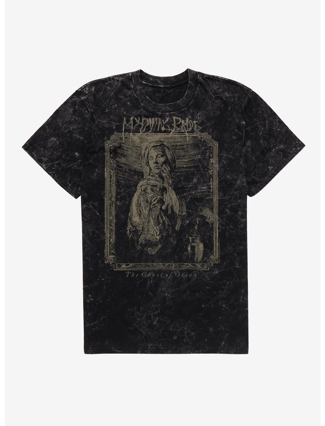 My Dying Bride The Ghost Of Orion Mineral Wash T-Shirt, BLACK MINERAL WASH, hi-res