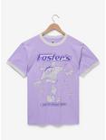 Foster's Home For Imaginary Friends Tonal Portrait Ringer T-Shirt - BoxLunch Exclusive, PURPLE, hi-res