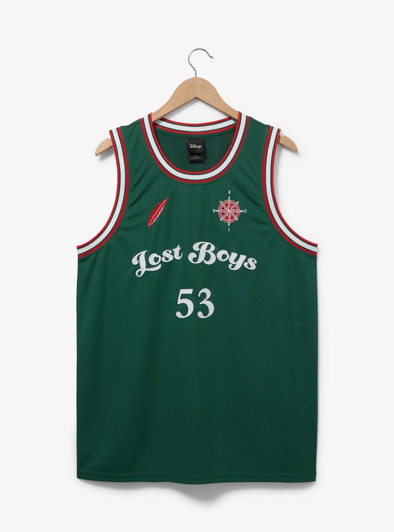 Disney Peter Pan Lost Boys Tank Jersey - BoxLunch Exclusive, , hi-res