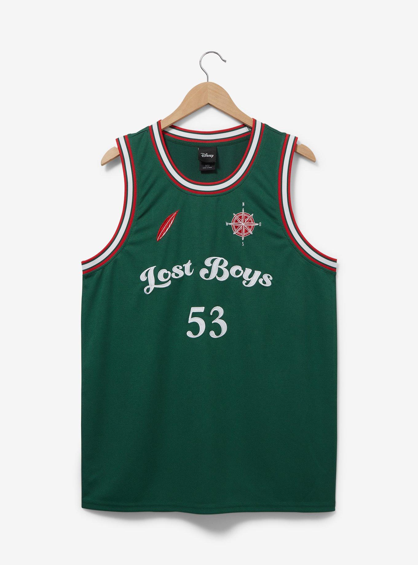 Disney Peter Pan Lost Boys Tank Jersey - BoxLunch Exclusive, , hi-res
