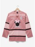 Disney Minnie Mouse Pink Hockey Jersey - BoxLunch Exclusive, BLACK, hi-res