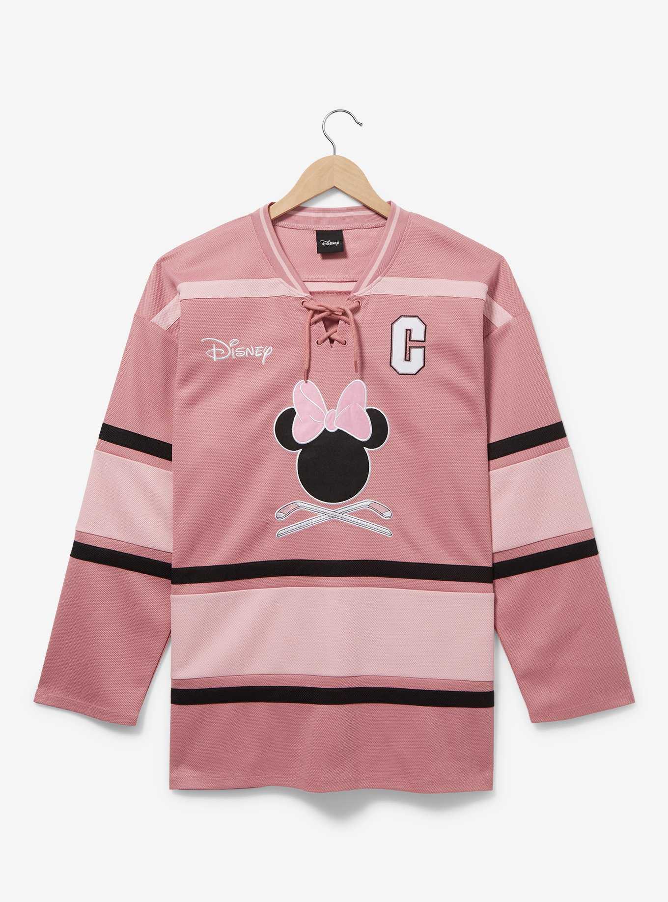 Disney Minnie Mouse Pink Hockey Jersey - BoxLunch Exclusive, , hi-res
