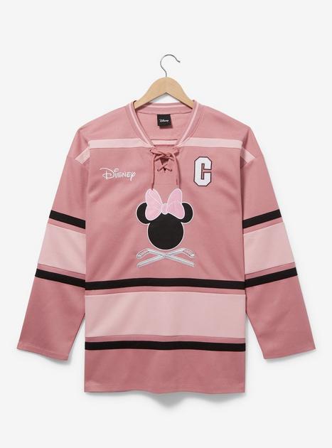 Disney Minnie Mouse Pink Hockey Jersey BoxLunch Exclusive BoxLunch