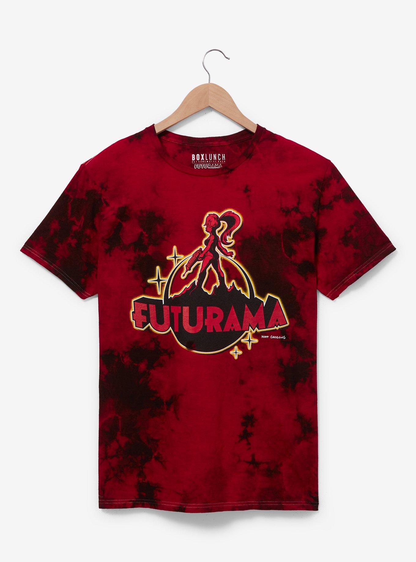 Futurama Leela Portrait Tie-Dye T-Shirt - BoxLunch Exclusive, , hi-res
