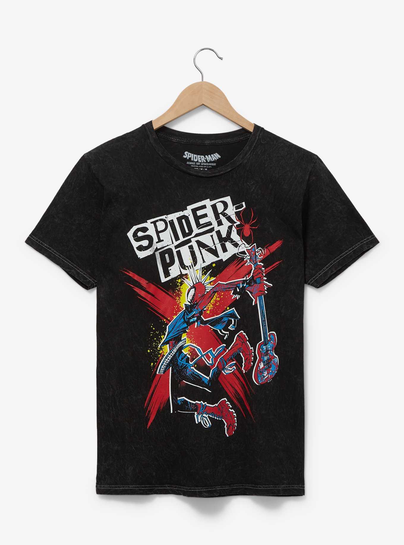 Marvel Spider-Man: Across the Spider-Verse Spider-Punk Portrait T-Shirt - BoxLunch Exclusive, , hi-res