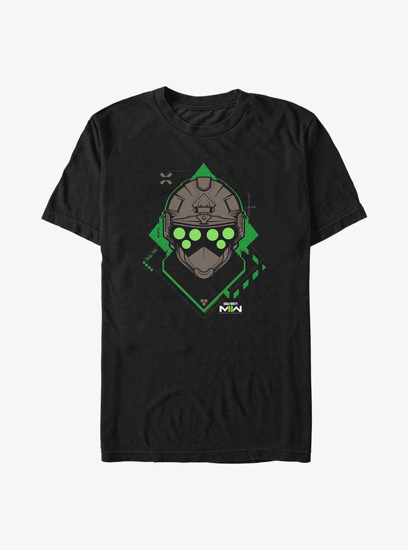 Call of Duty Night Vision On T-Shirt, BLACK, hi-res