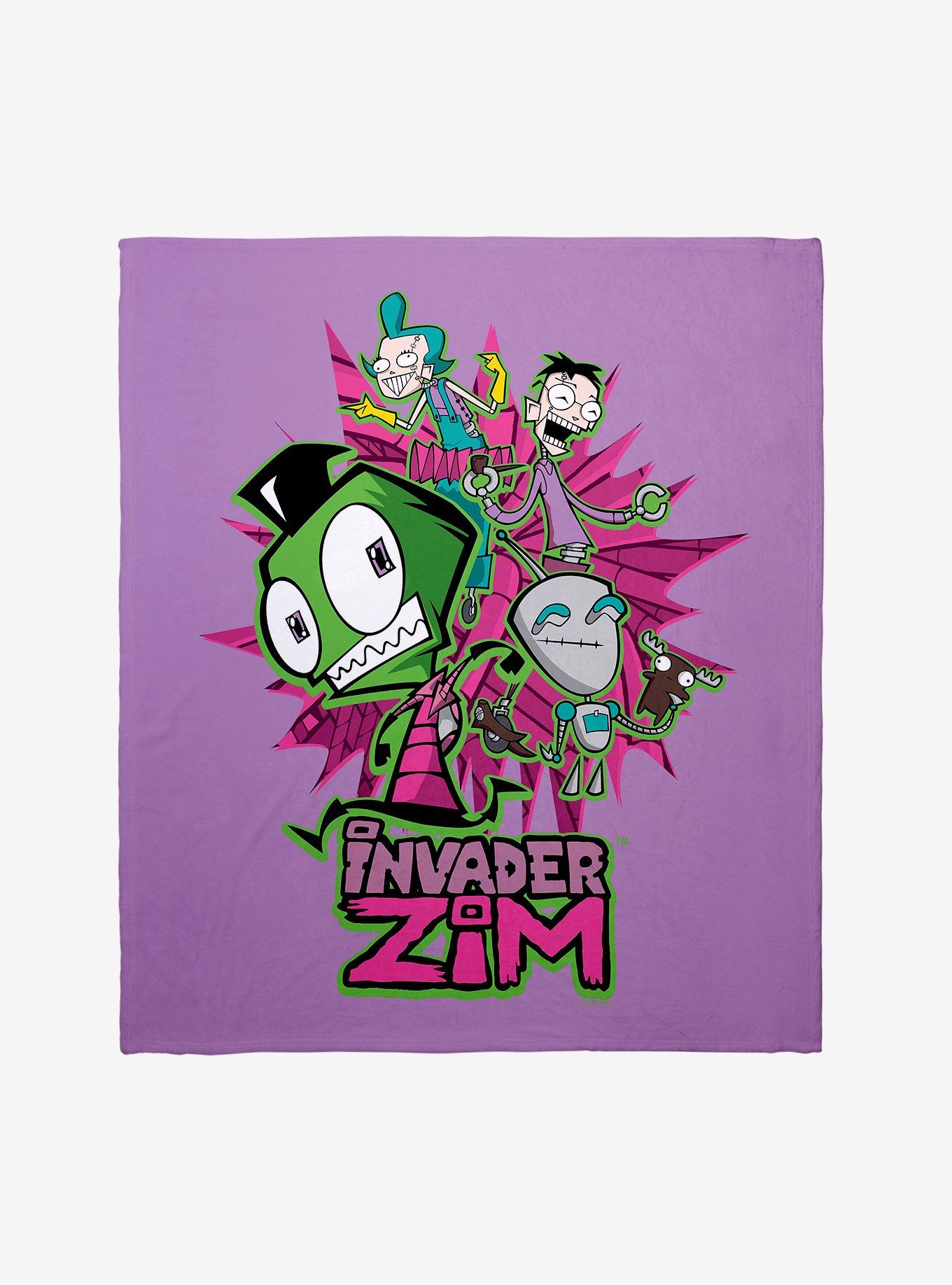 Invader Zim Family Throw Blanket, , hi-res