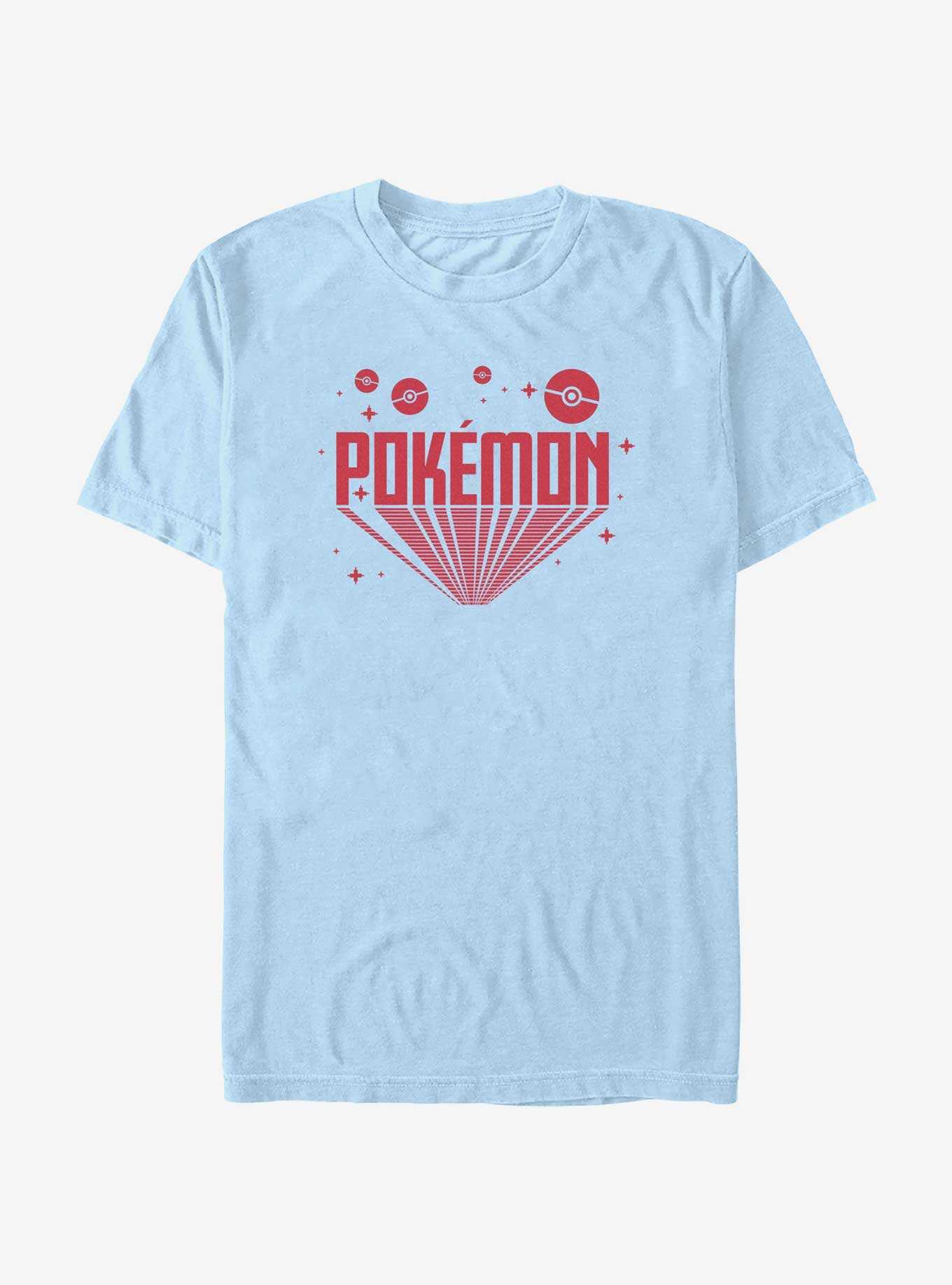 Pokemon Retro Logo T-Shirt, , hi-res