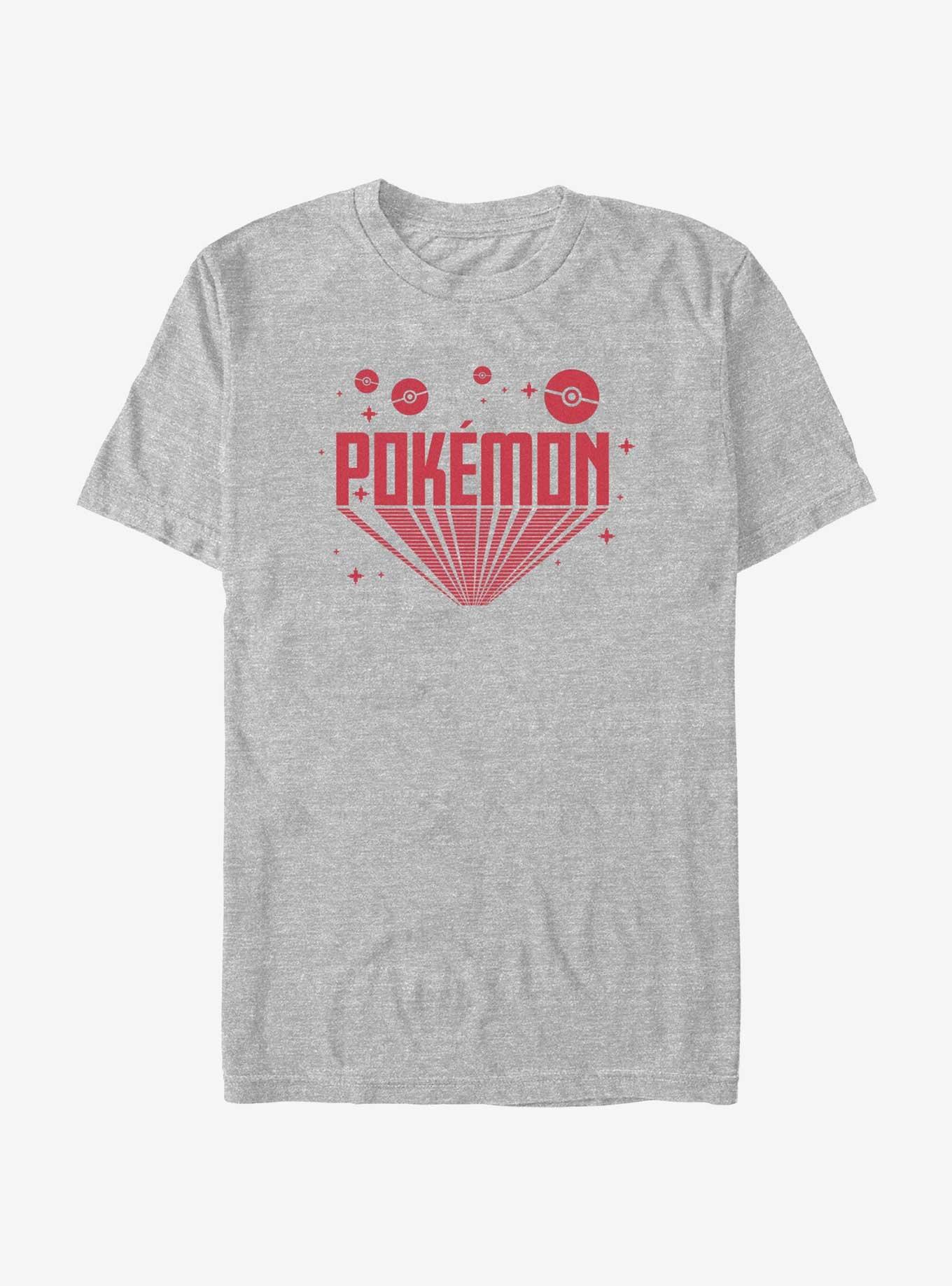 Pokemon Retro Logo T-Shirt, , hi-res