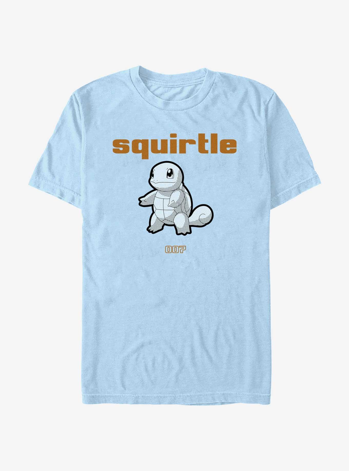 Pokemon Squirtle #007 T-Shirt, LT BLUE, hi-res