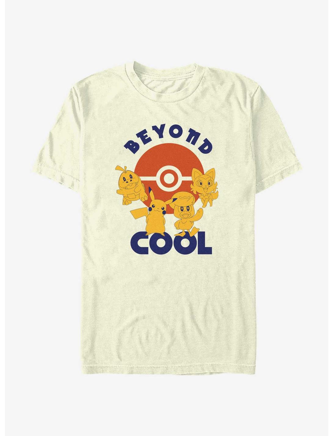Pokemon Beyond Cool Pokeball T-Shirt, NATURAL, hi-res