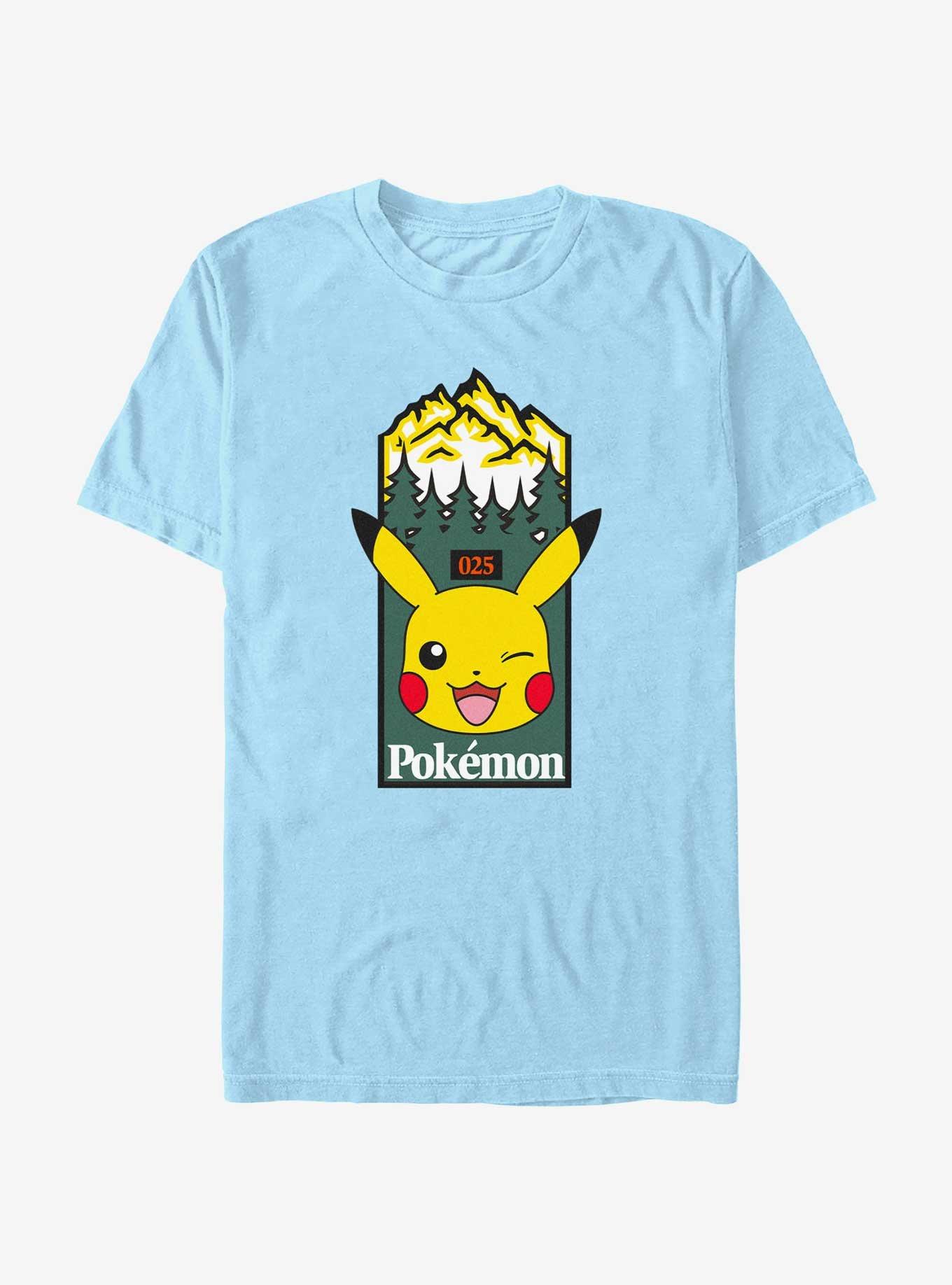 Pokemon Pikachu Outdoor T-Shirt, LT BLUE, hi-res