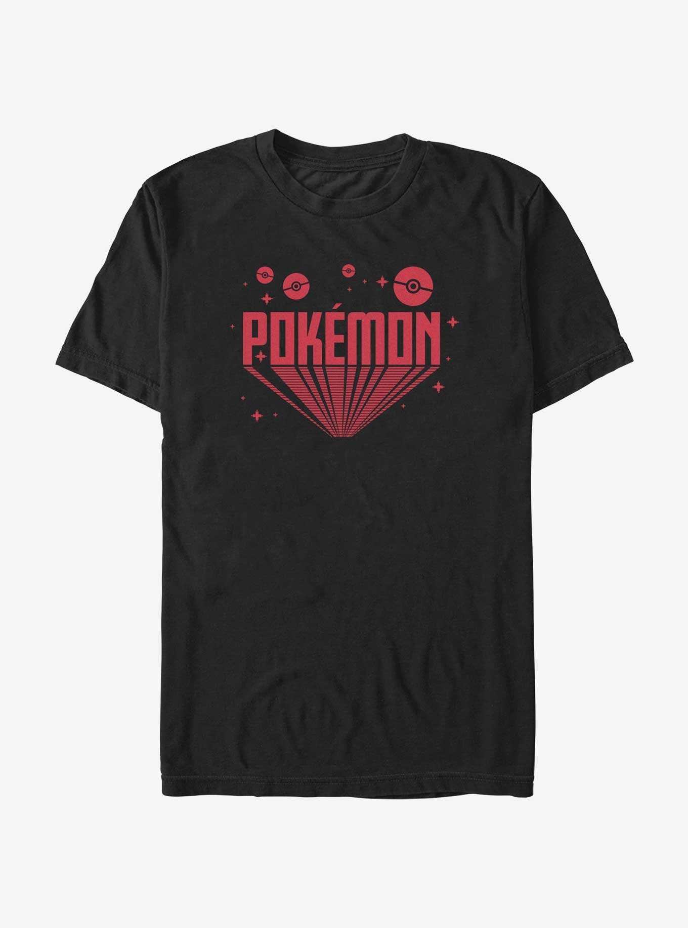 Pokemon Retro Logo T-Shirt, , hi-res