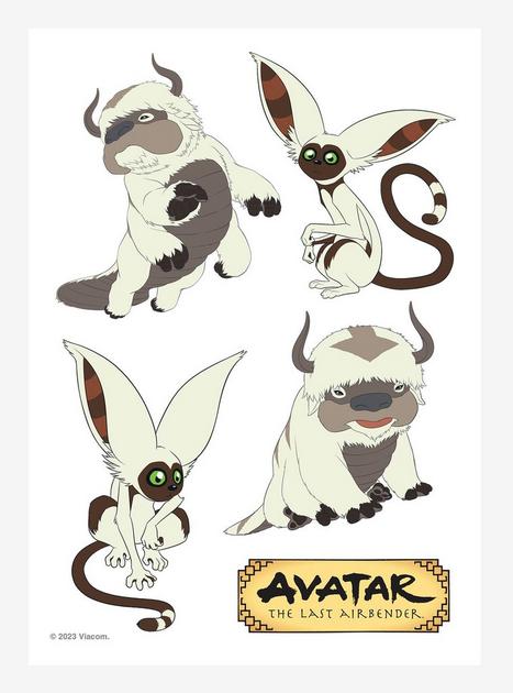 Avatar The Last Airbender Sticker Set - Bundle with 45 Avatar The Last  Airbender Stickers Featuring Appa, Aang and Door Hanger (Avatar Party  Favors) : : Toys & Games