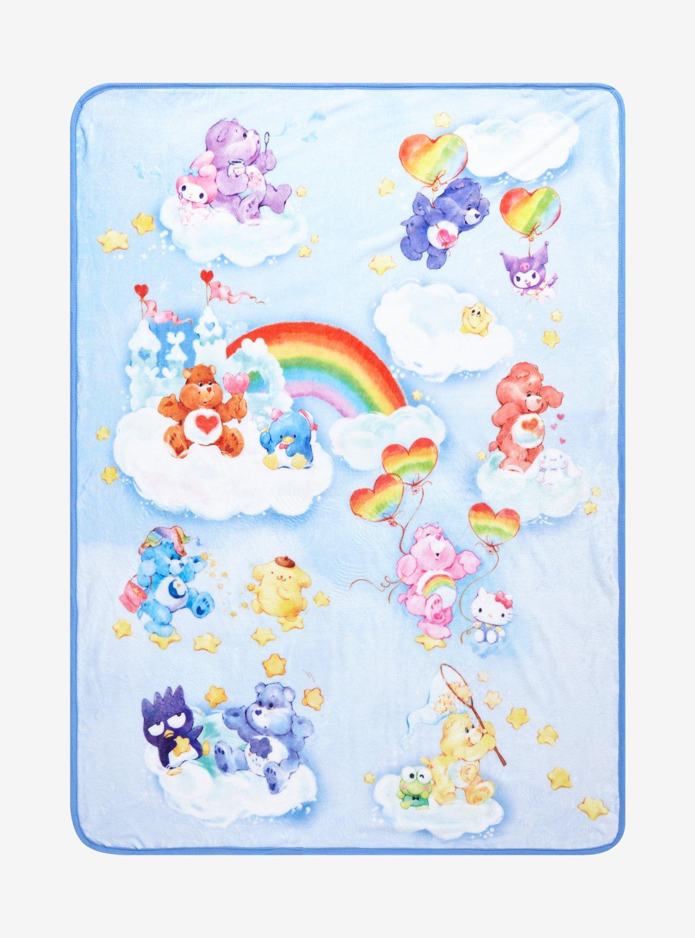 Care bear plush discount blanket