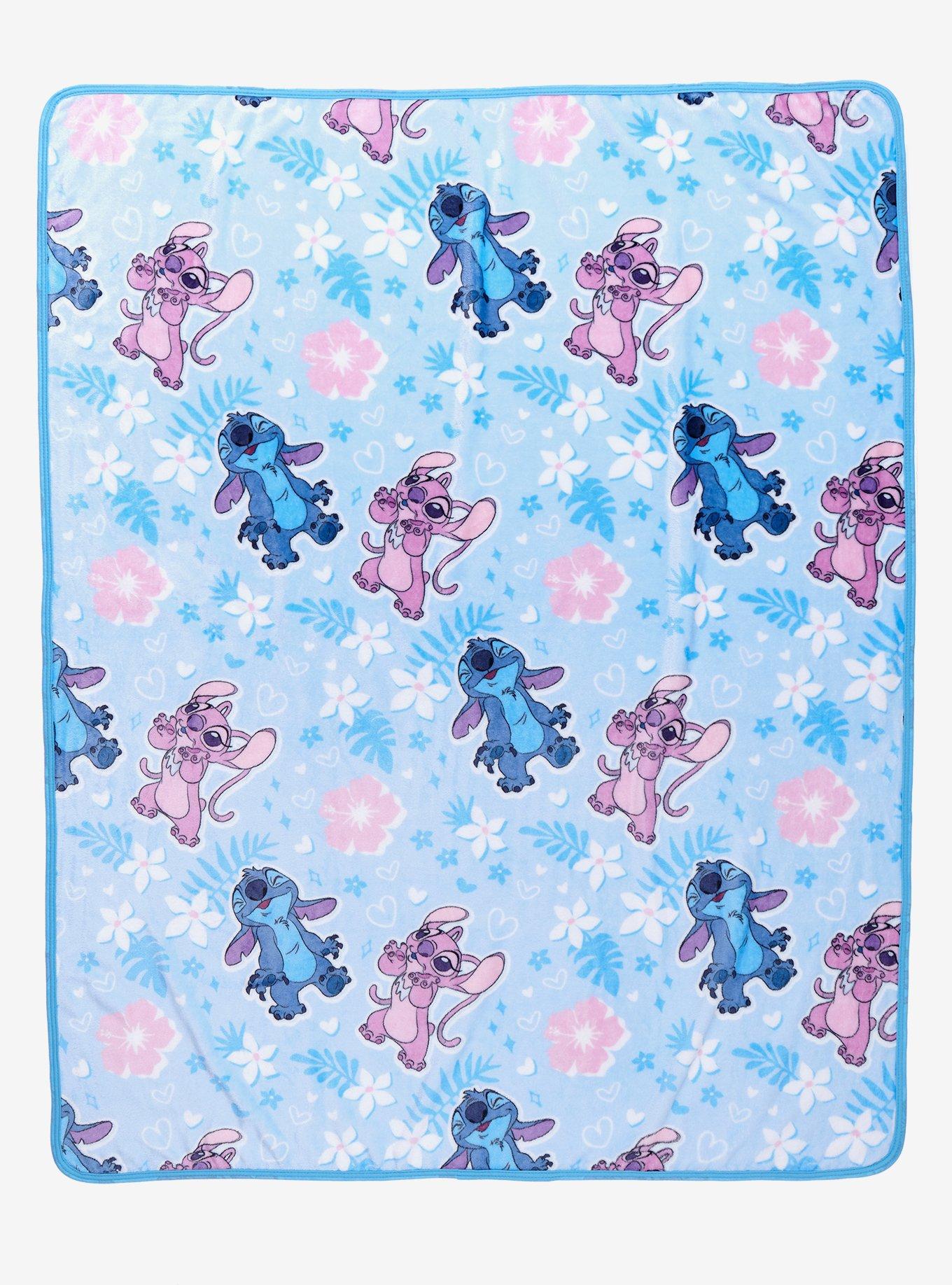 Disney Lilo And Stitch Stitch Throw Blanket Manta Plaid bonus