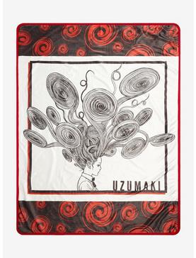 Junji Ito Uzumaki Spiral Throw Blanket, , hi-res