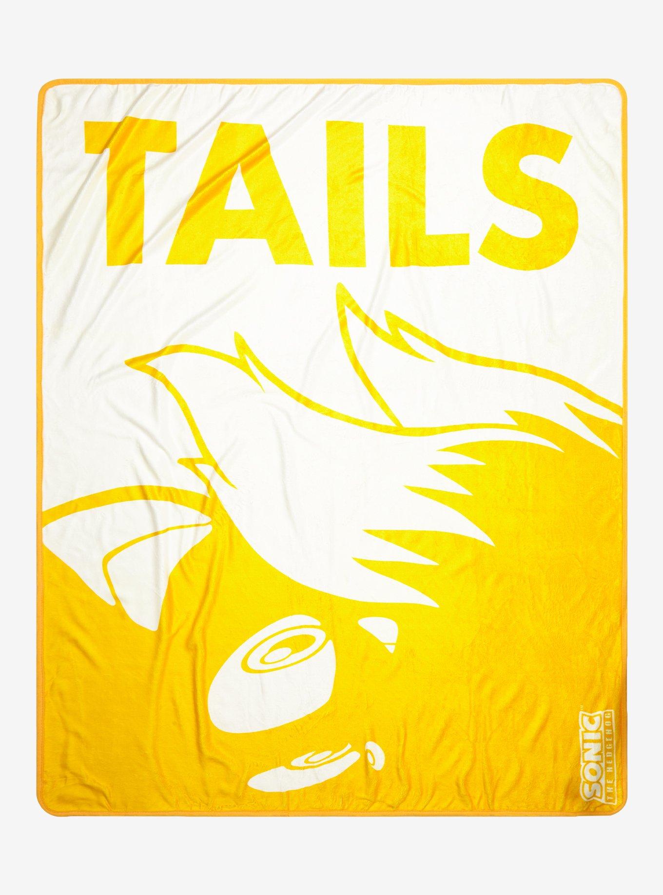 Sonic The Hedgehog Tails Throw Blanket, , hi-res