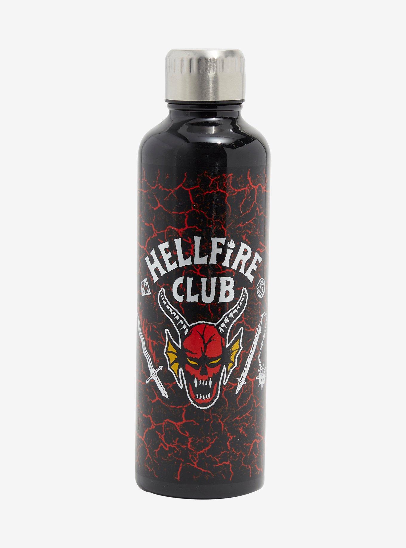 Stranger Things Hellfire Club Stainless Steel Water Bottle, , hi-res