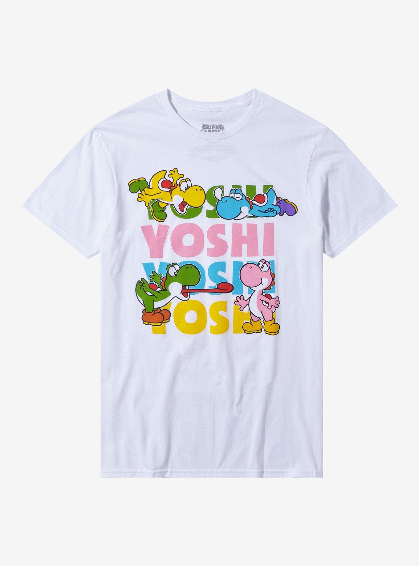 Super Mario Yoshi Multicolor T-Shirt | Hot Topic