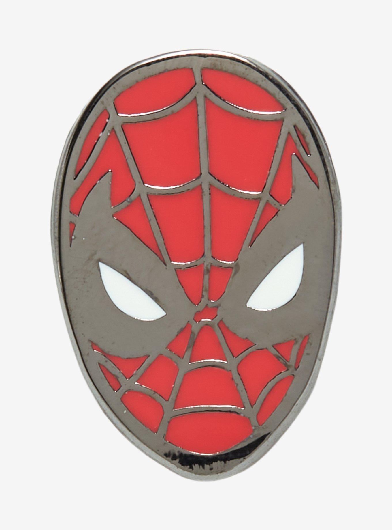 Marvel Spider-Man Face Enamel Pin, , hi-res