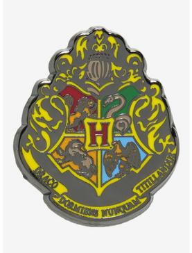 Harry Potter Hogwarts Crest Enamel Pin, , hi-res