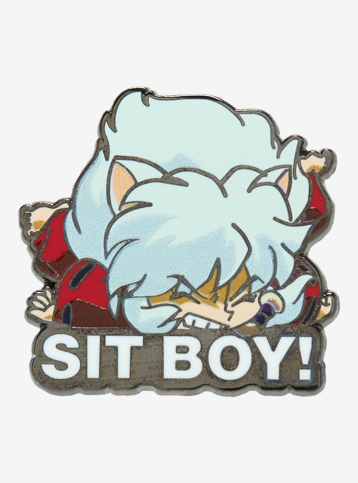 Inuyasha Sit Boy Enamel Pin | Hot Topic