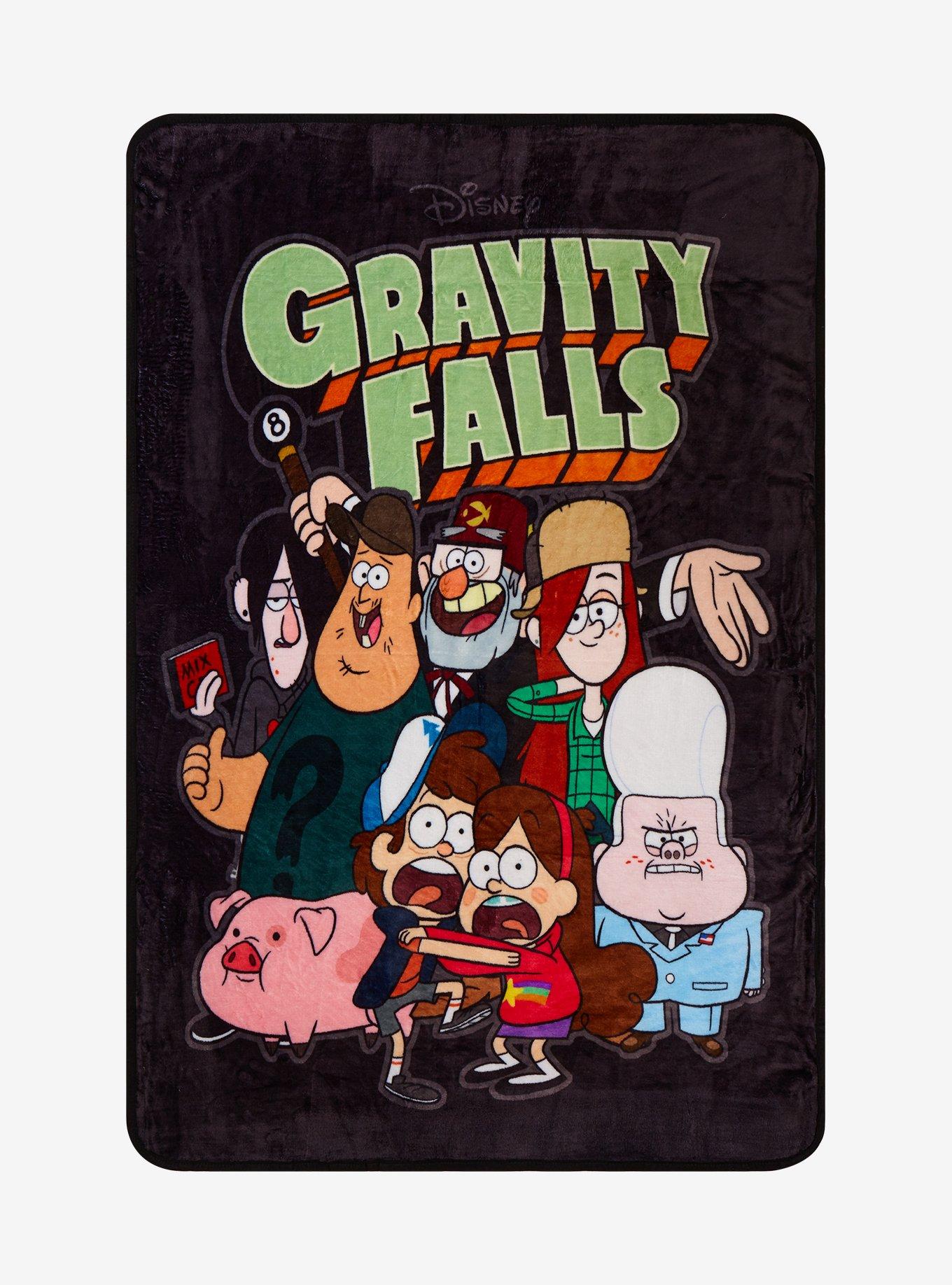 Gravity Falls Group Throw Blanket, , hi-res