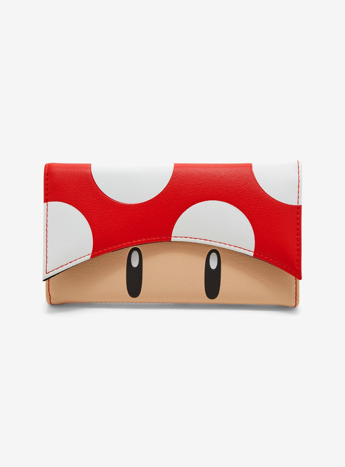 Super Mario Mushroom Wallet, , hi-res