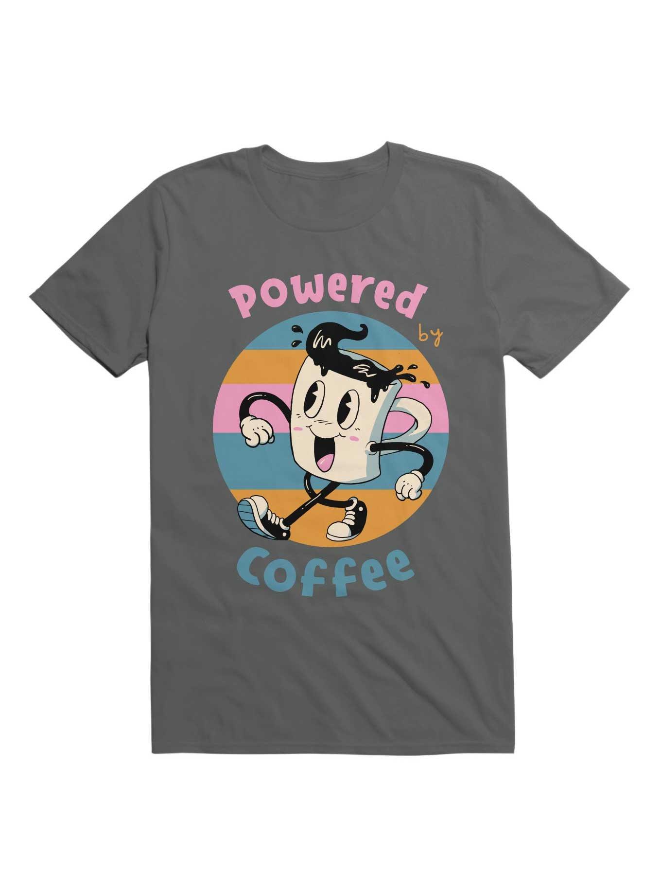 Powered By Coffee T-Shirt, , hi-res
