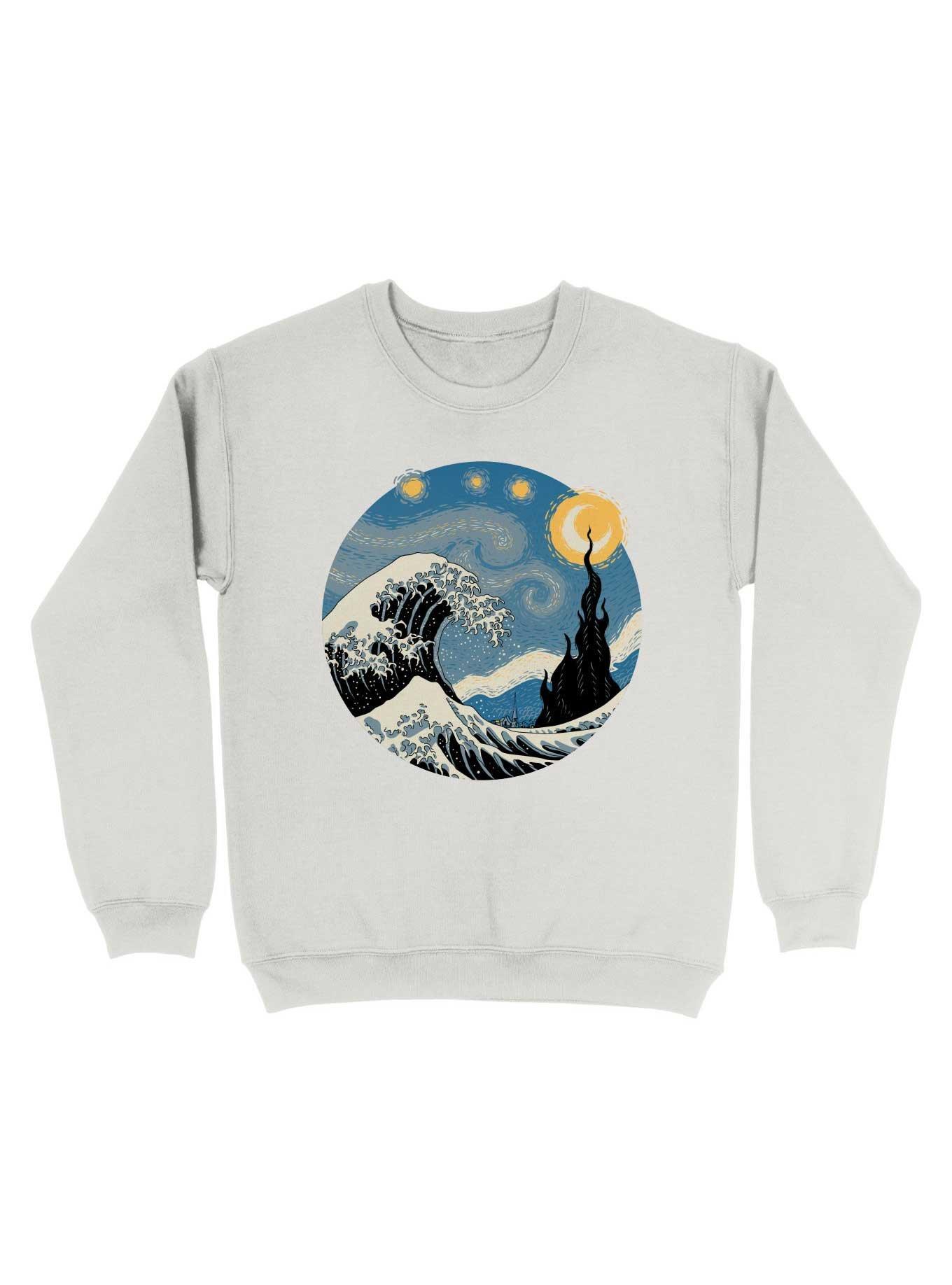 THRDLESS The Great Starry Wave Sweatshirt