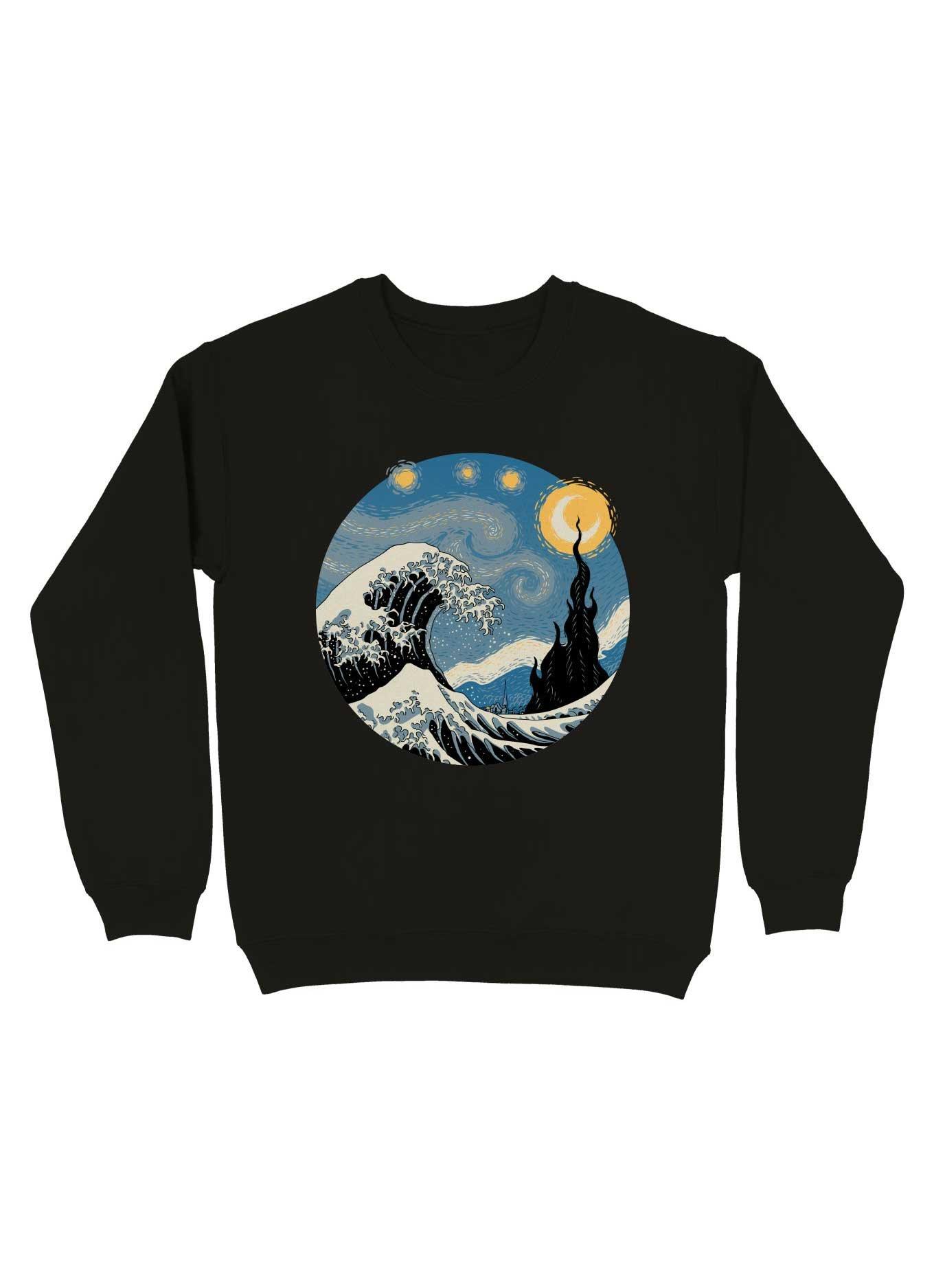 The Great Starry Wave Sweatshirt, , hi-res