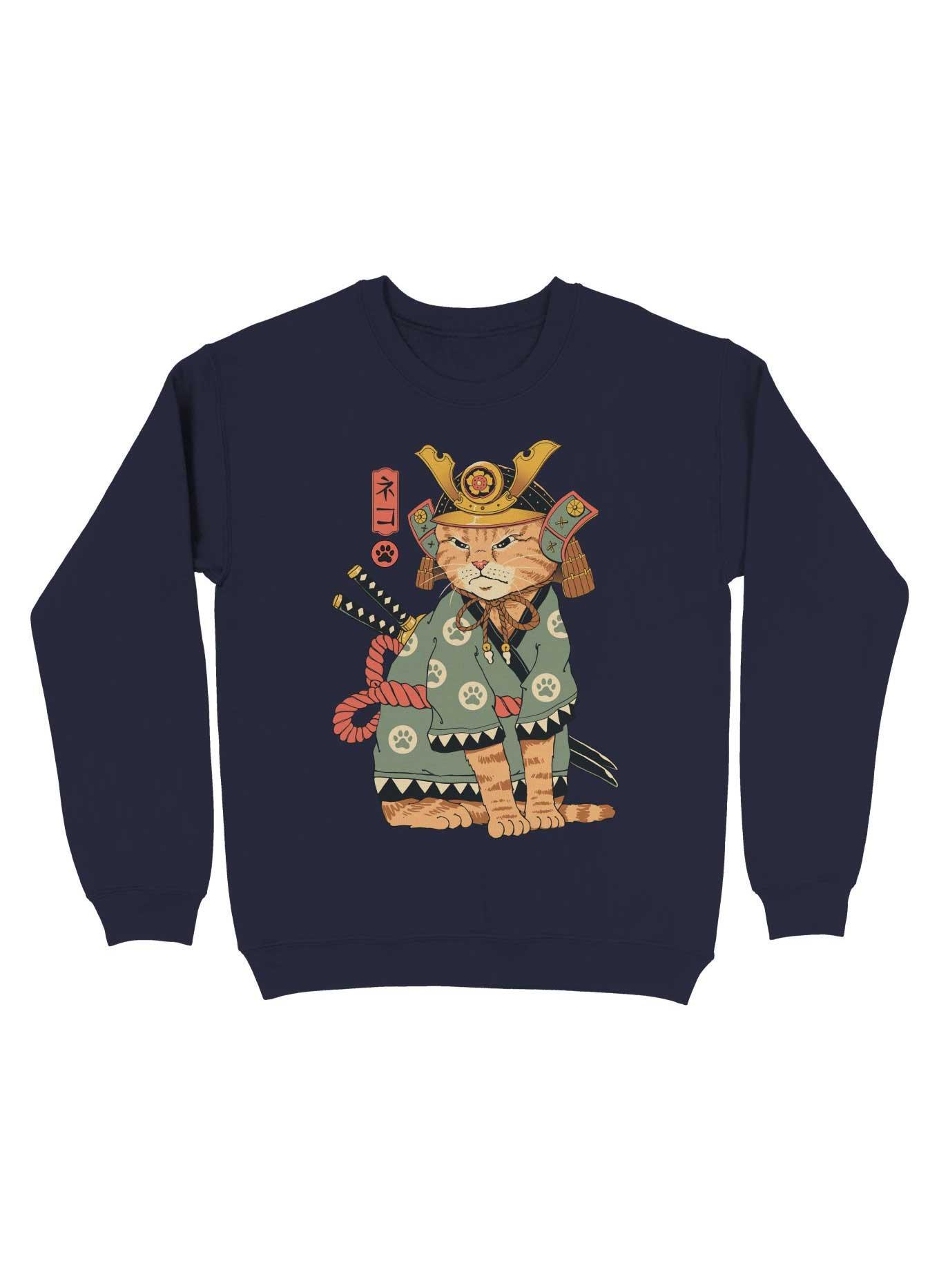 Neko Samurai Sweatshirt, , hi-res