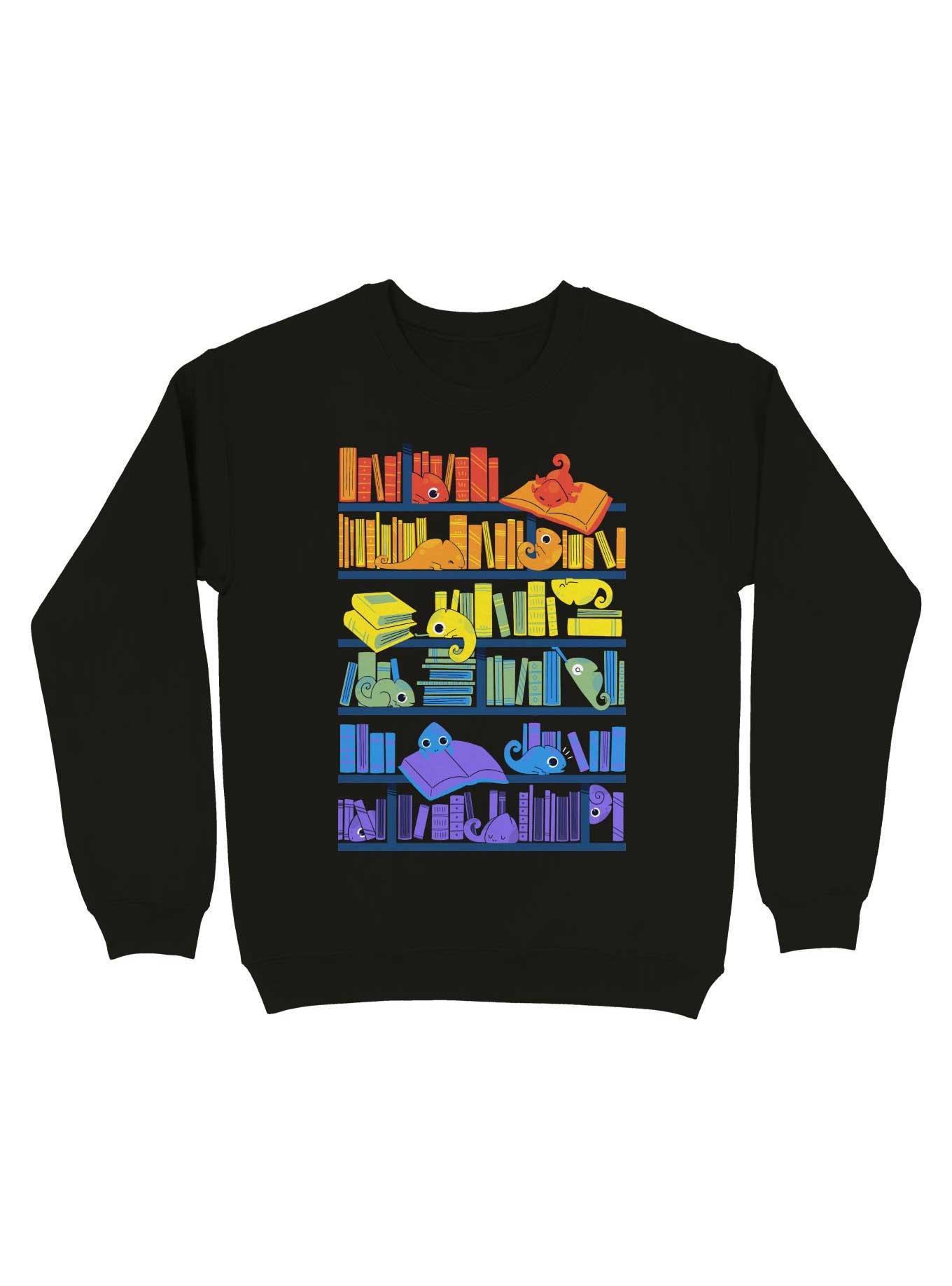 Chameleon's Library Sweatshirt, , hi-res