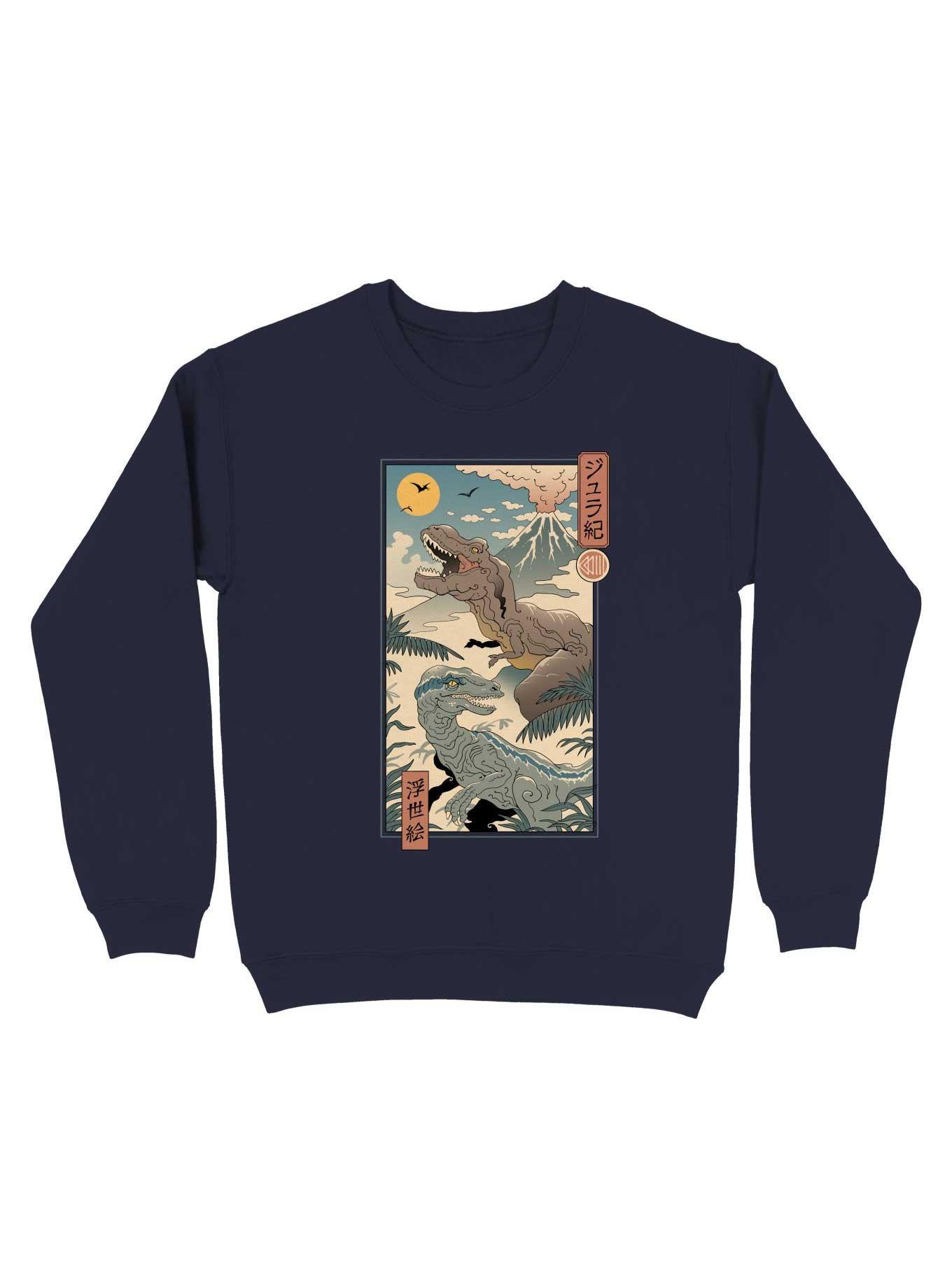 Jurassic Ukiyo-e 2 Sweatshirt, , hi-res