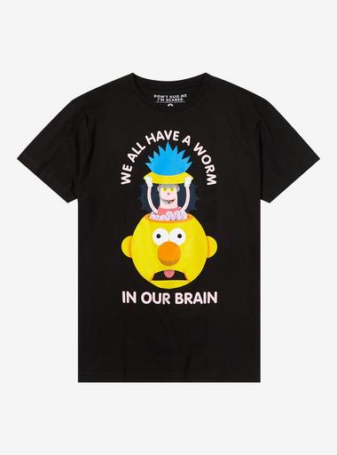 Don't Hug Me I'm Scared A Worm In Your Brain T-Shirt