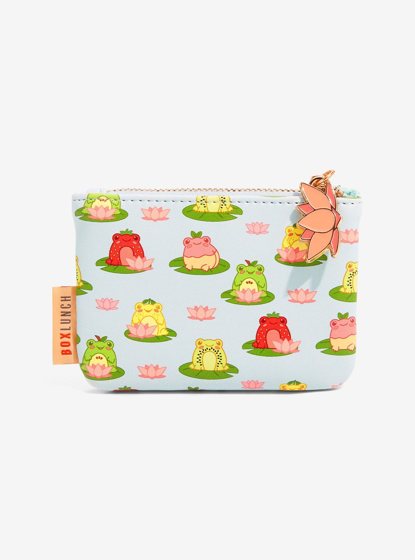 Fruit Frogs on Lily Pads Coin Purse - BoxLunch Exclusive, , hi-res