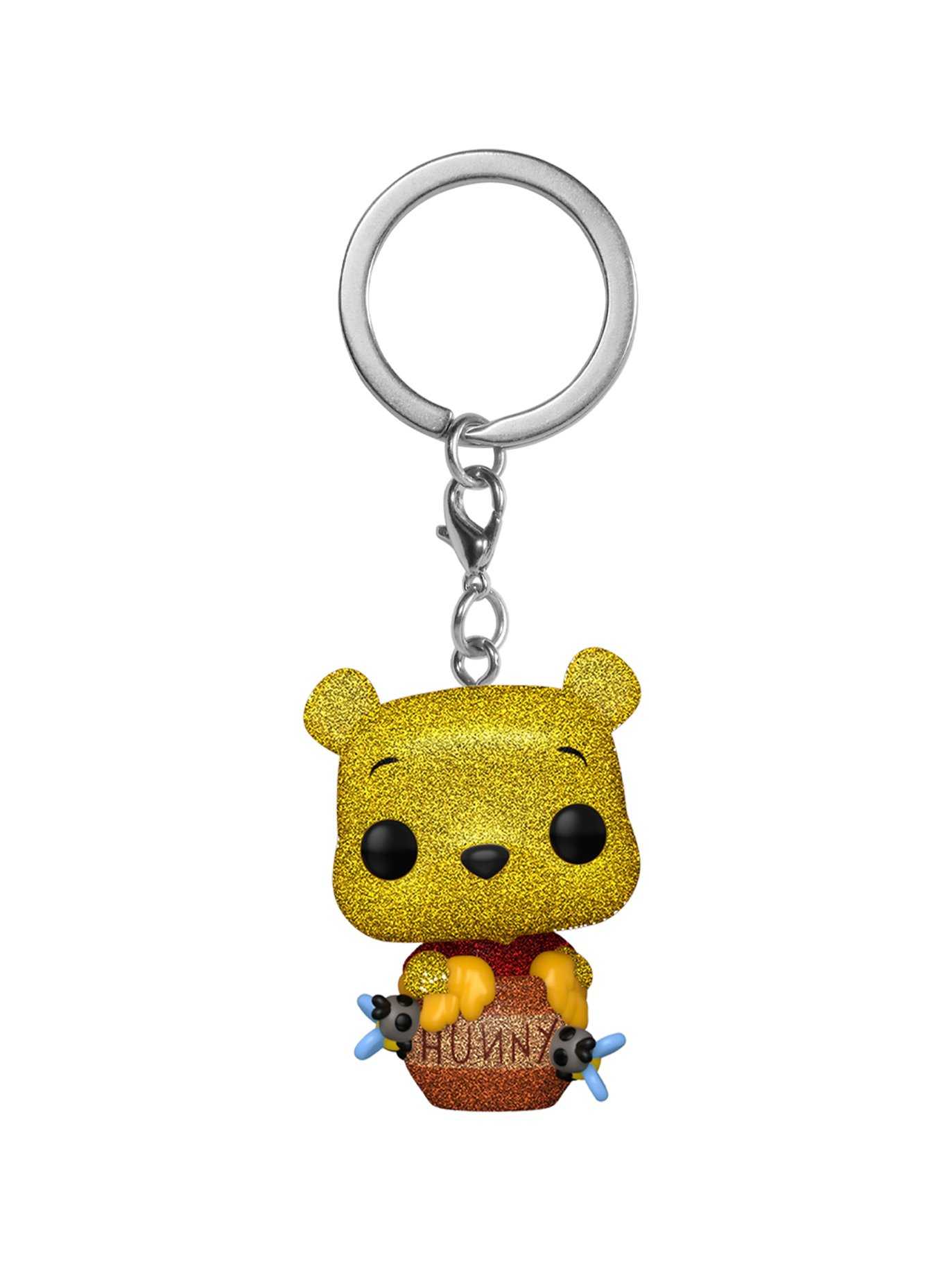 Funko Pocket Pop! Disney Winnie the Pooh Diamond Collection Pooh Bear Vinyl Keychain - BoxLunch Exclusive, , hi-res