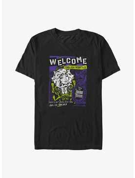 Disney Haunted Mansion Leota Toombs Welcome Poster Big & Tall T-Shirt, , hi-res