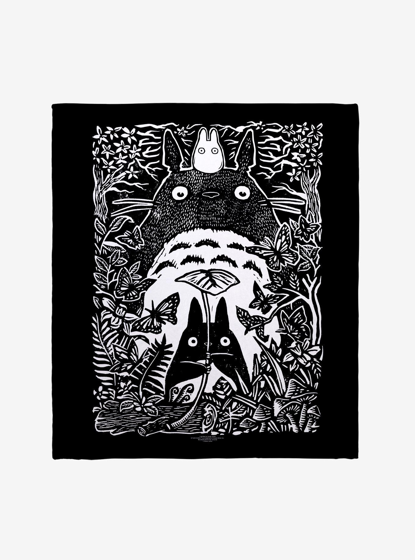 Studio Ghibli My Neighbor Totoro Keeper Of The Forest Throw Blanket