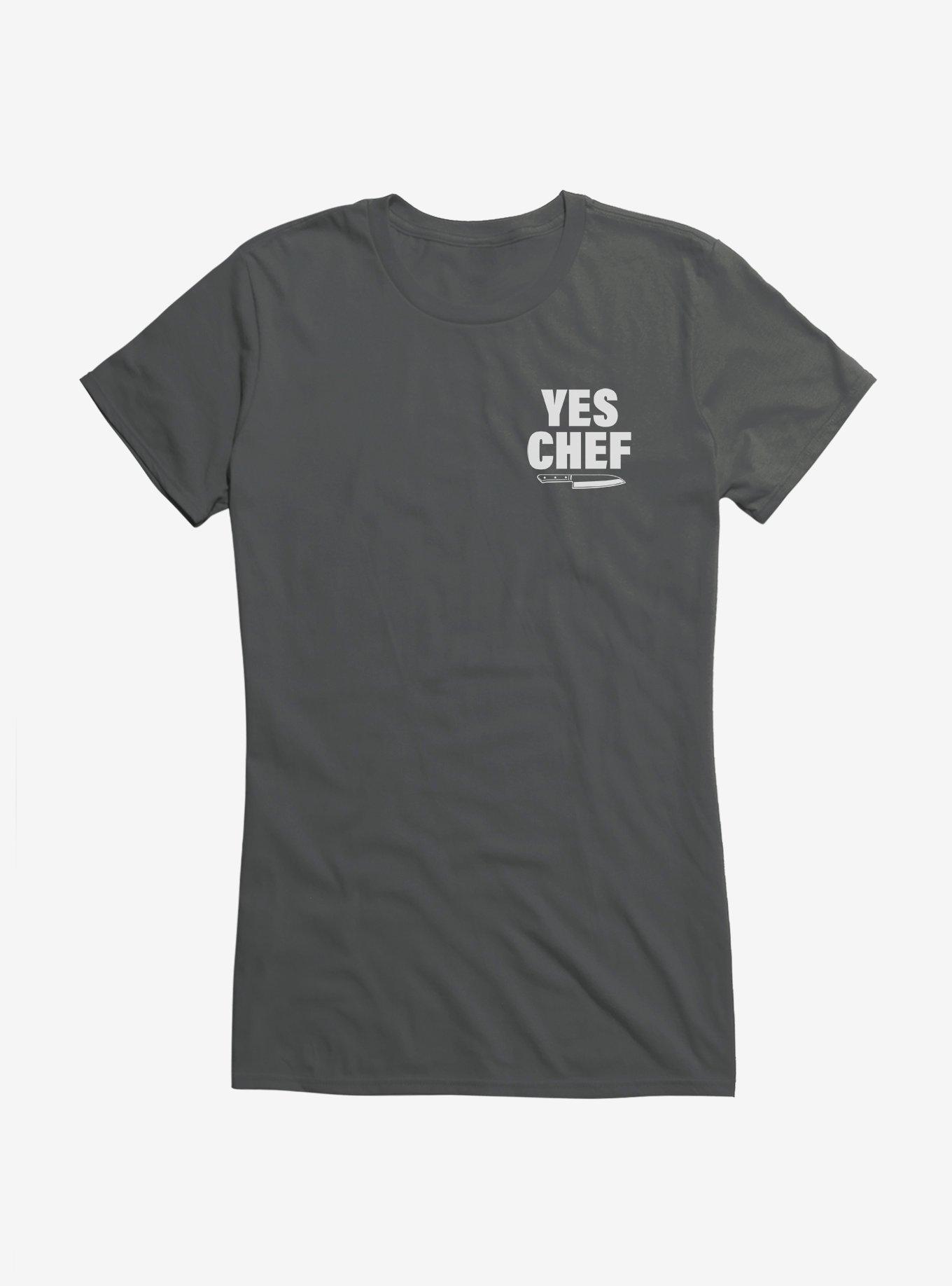 Yes Chef! Corner Graphic Girls T-Shirt, , hi-res