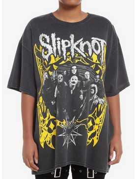 Slipknot Group Photo Girls Oversized T-Shirt, , hi-res