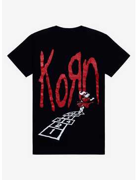 Korn Glitter Boyfriend Fit Girls T-Shirt, , hi-res